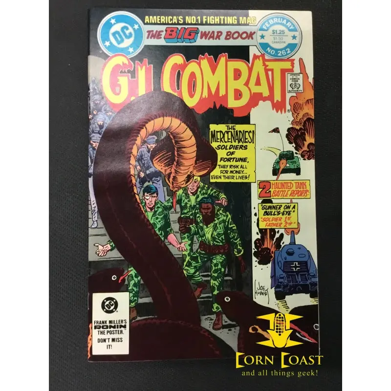 G.I. Combat (1952) #262  Nm 1