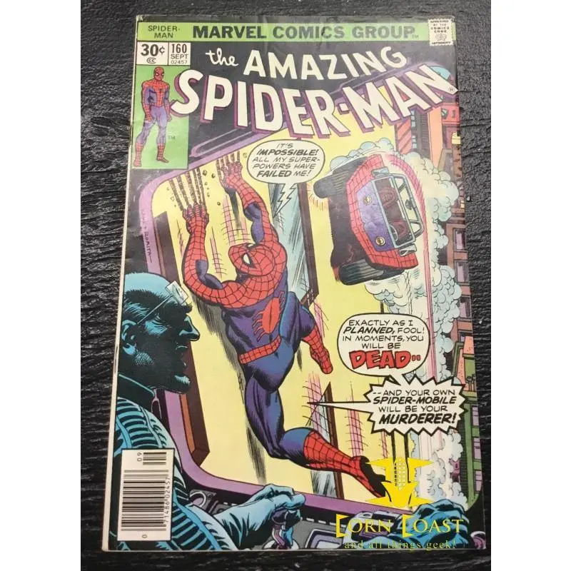 Amazing Spider-Man (1963 1St Series) #160 Vf-Nm 2