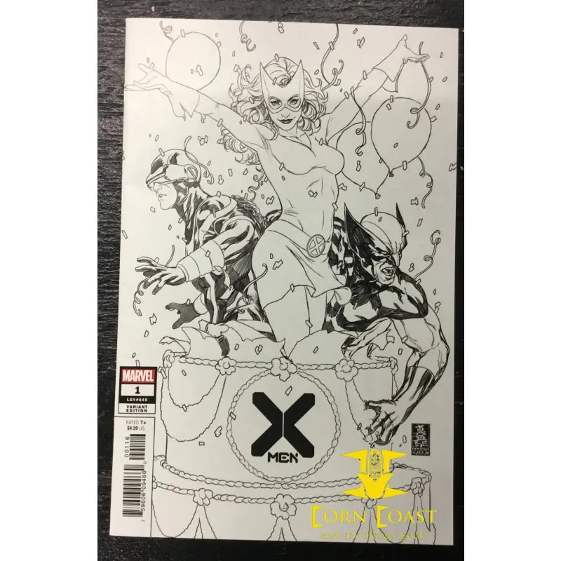 X-Men (2019 Marvel) #1L Nm Limited Party Sketch Variant. 2