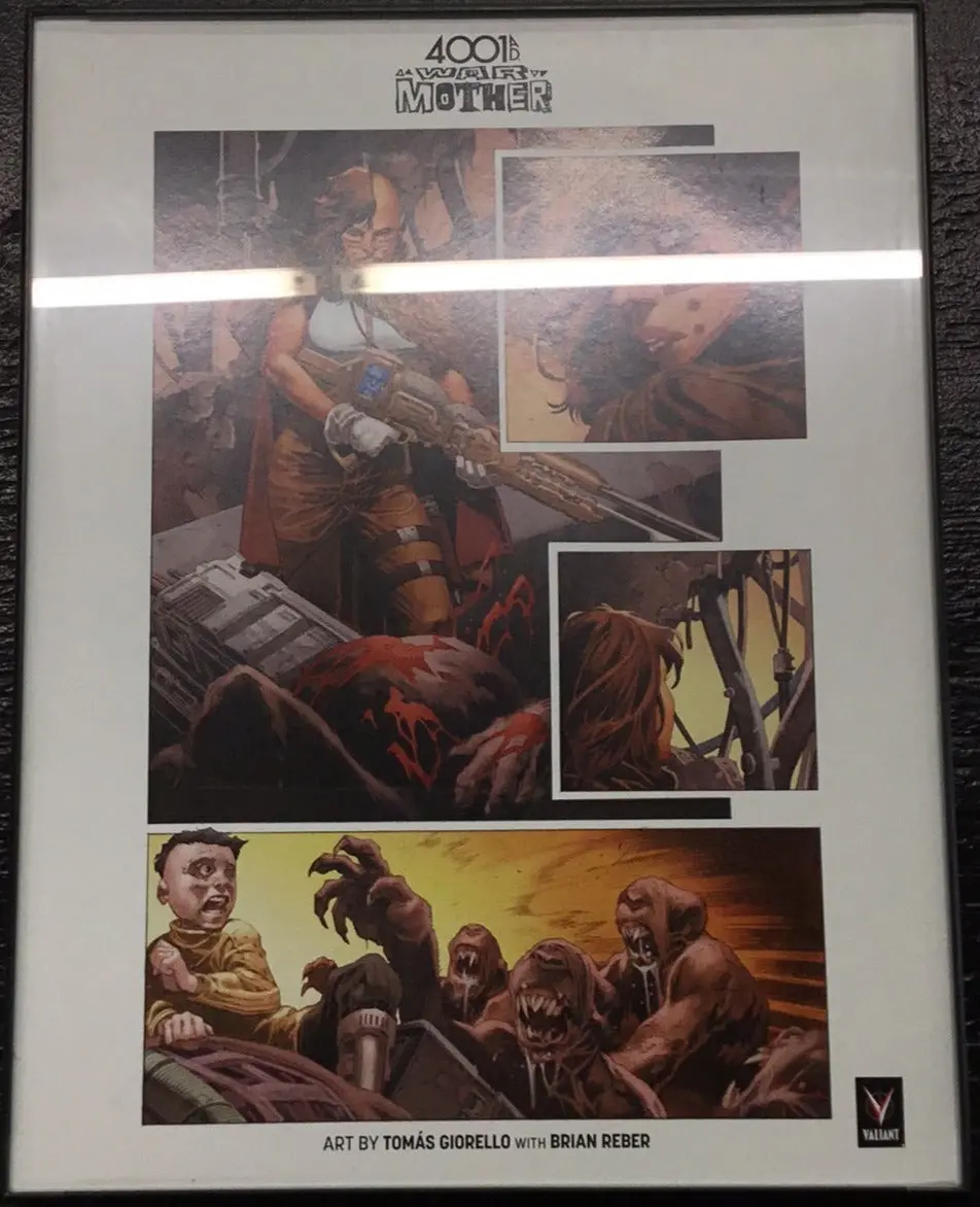 4001 A.D. War Mother Art Print #1 1