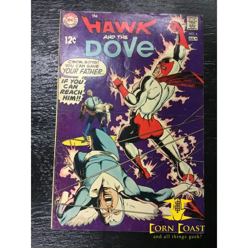Hawk And Dove (1968 1St Series) #6 Vf 1