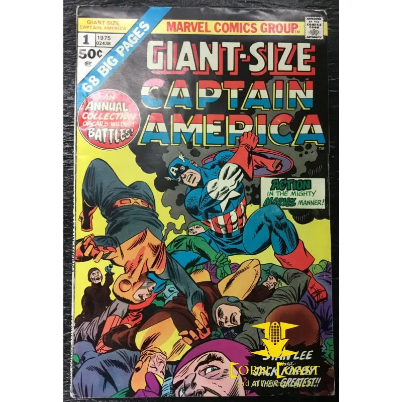 Giant Size Captain America (1975) #1 Vf 1