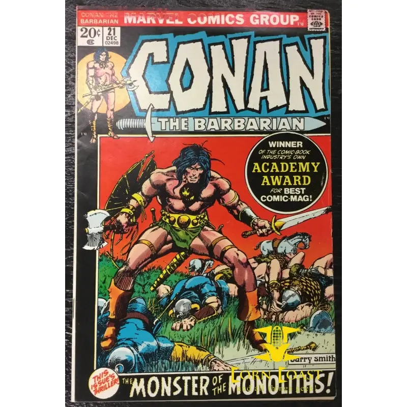 Conan The Barbarian (1970 Marvel) #21 Vf 1