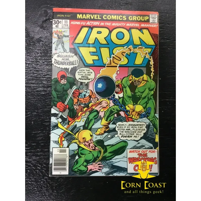 Iron Fist (1975 1St Series) #11 Vf-Nm 2