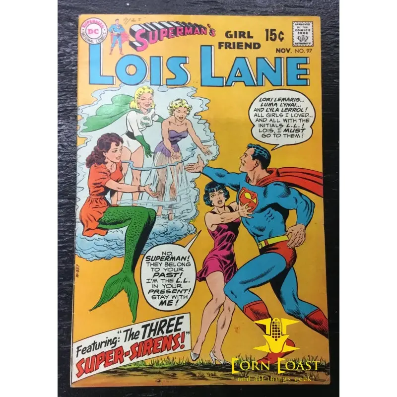 Superman's Girlfriend Lois Lane (1958) #97 Vf-Nm 1