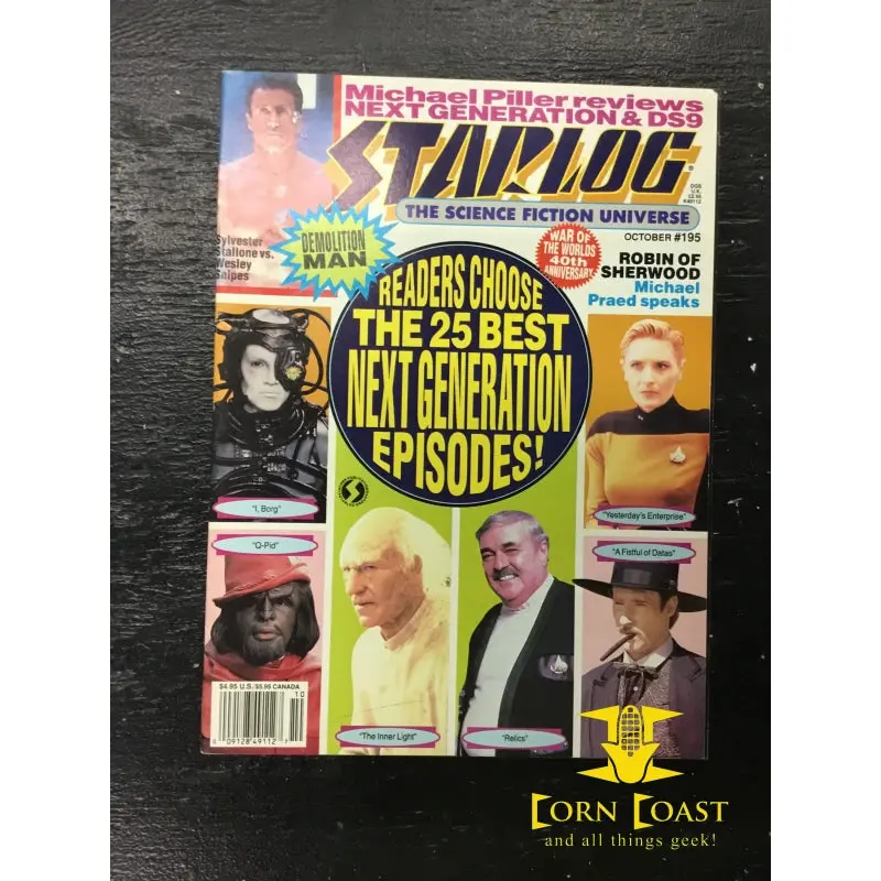 Starlog (1976) #195 Vf 1