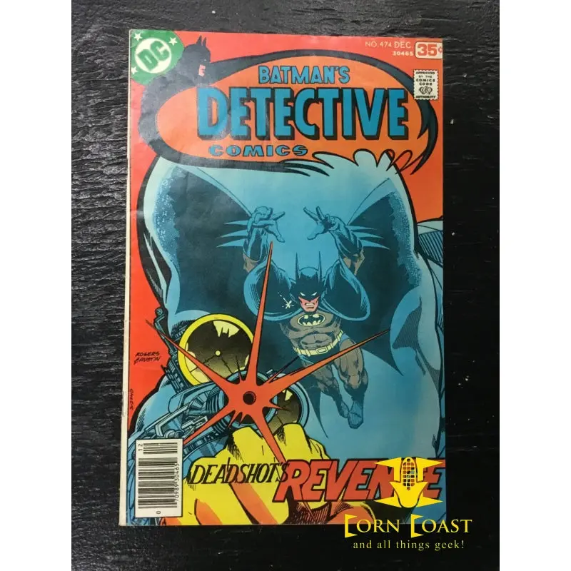 Detective Comics (1937 1St Series) #474 Vf 1