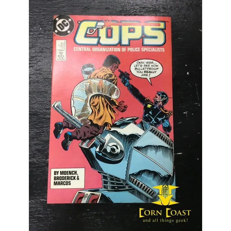 Cops (1988 Dc) #8 Nm 1