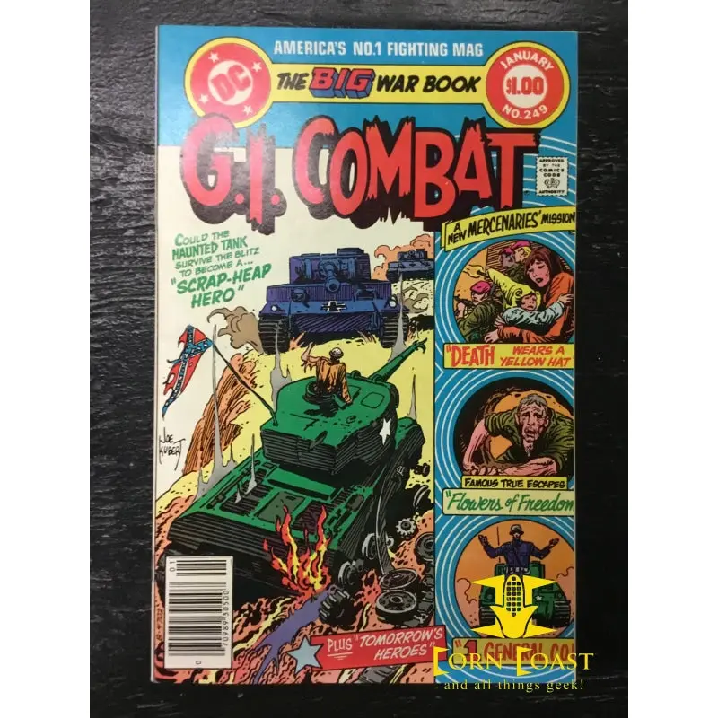 G.I Combat #249 Vf 1