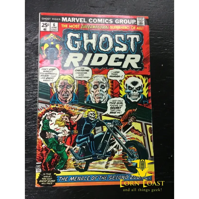 Ghost Rider (1973 1St Series) #6 Vf-Nm 2