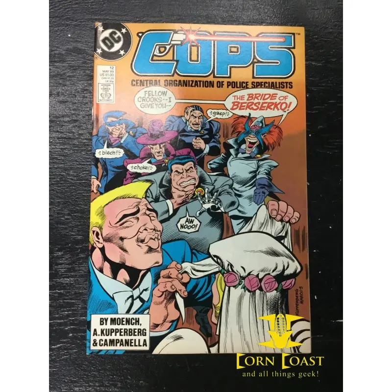 Cops (1988 Dc) #12 Nm 1