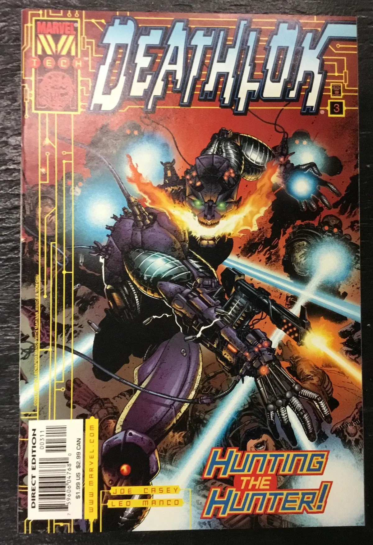 Deathlok (1999 2Nd Series) #3 Nm 1