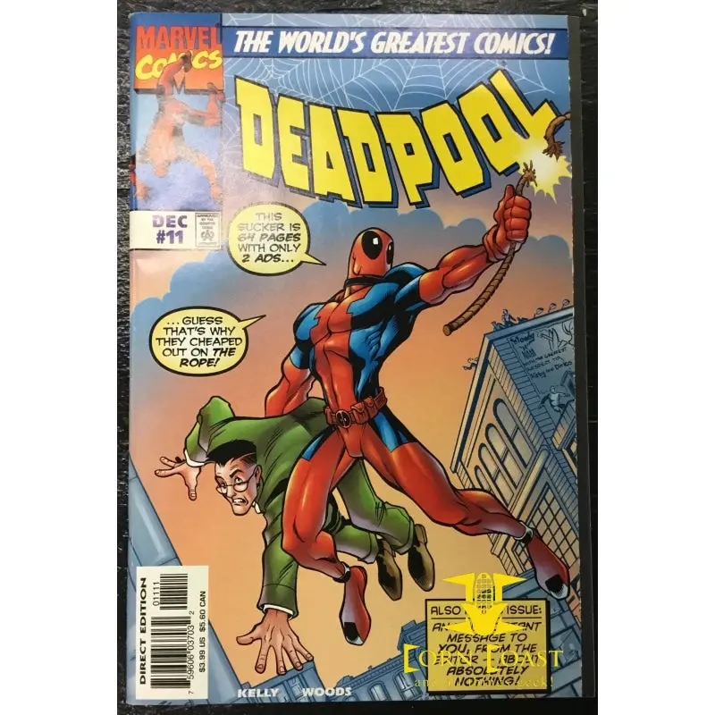Deadpool (1997 1St Series) #11 Vf 1