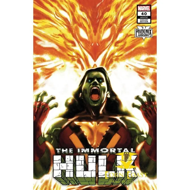 Immortal Hulk #40 Clarke She-Hulk Phoenix Var 1