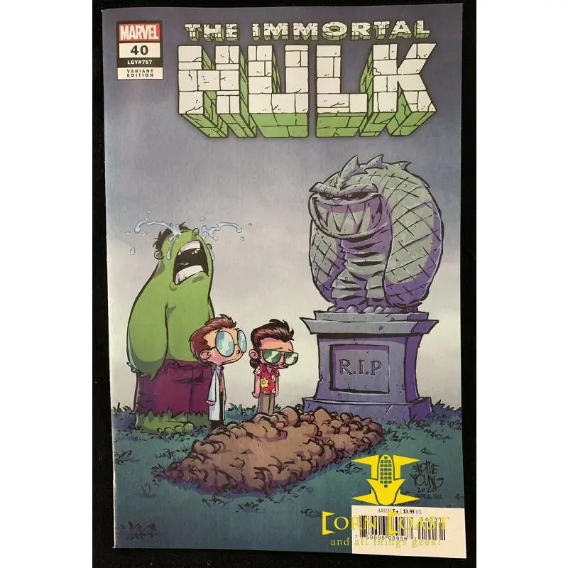 Immortal Hulk #40 Young Spoiler Var 1