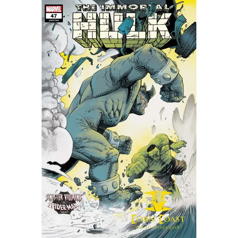 Immortal Hulk #47 Shalvey Spider-Man Villains Var 1