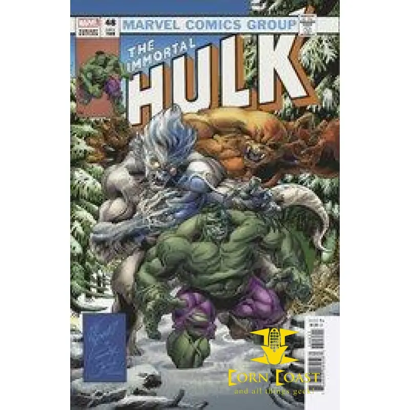 Immortal Hulk #48 Bennett Homage Var 1