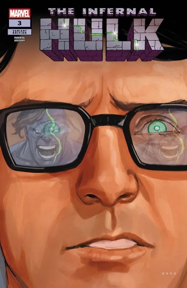 The Infernal Hulk (Vol 1) #3 Phil Noto Variant Nm 1