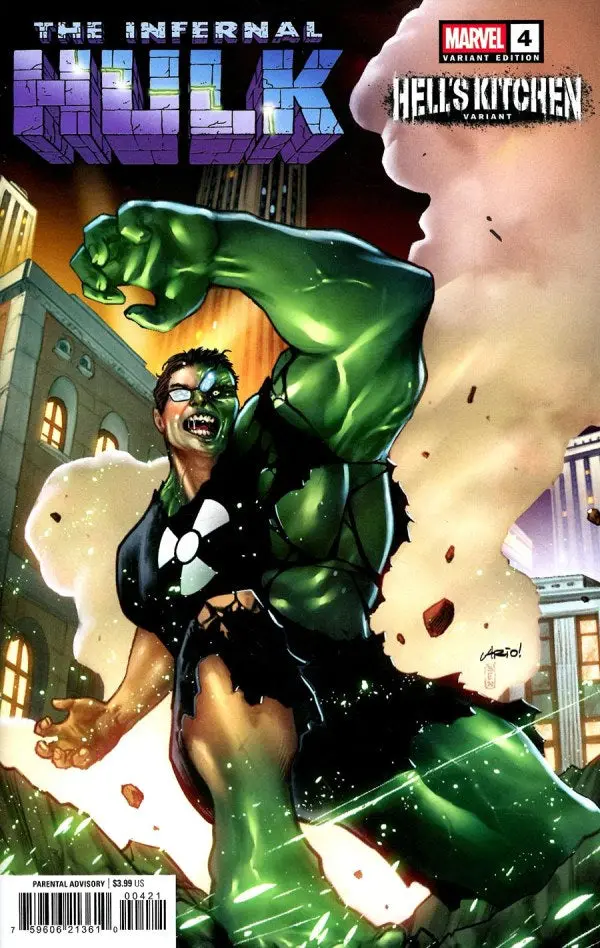 The Infernal Hulk (Vol 1) #4 Ario Anindito Hell's Kitchen Variant Nm 1