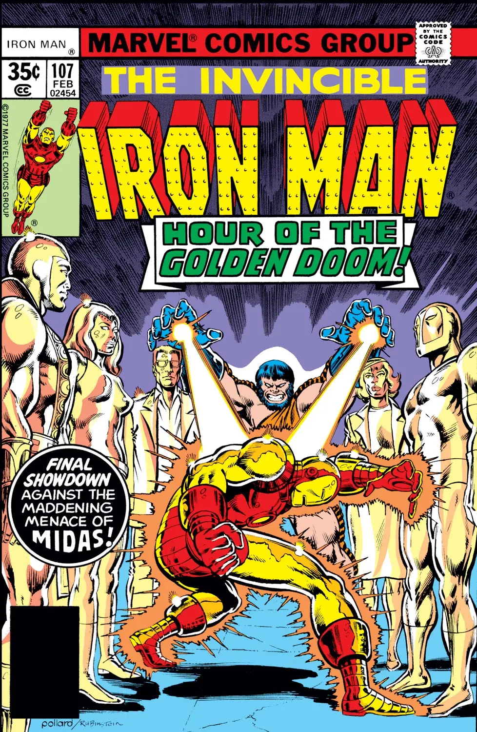 Invincible Iron Man (Vol 1) #107 Vf 1