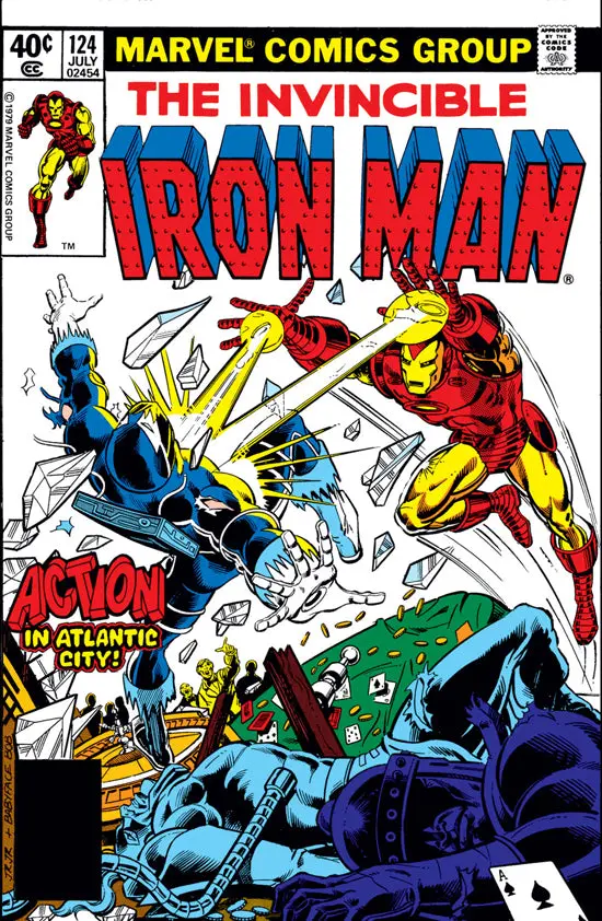 Invincible Iron Man (Vol 1) #124 Vf 1