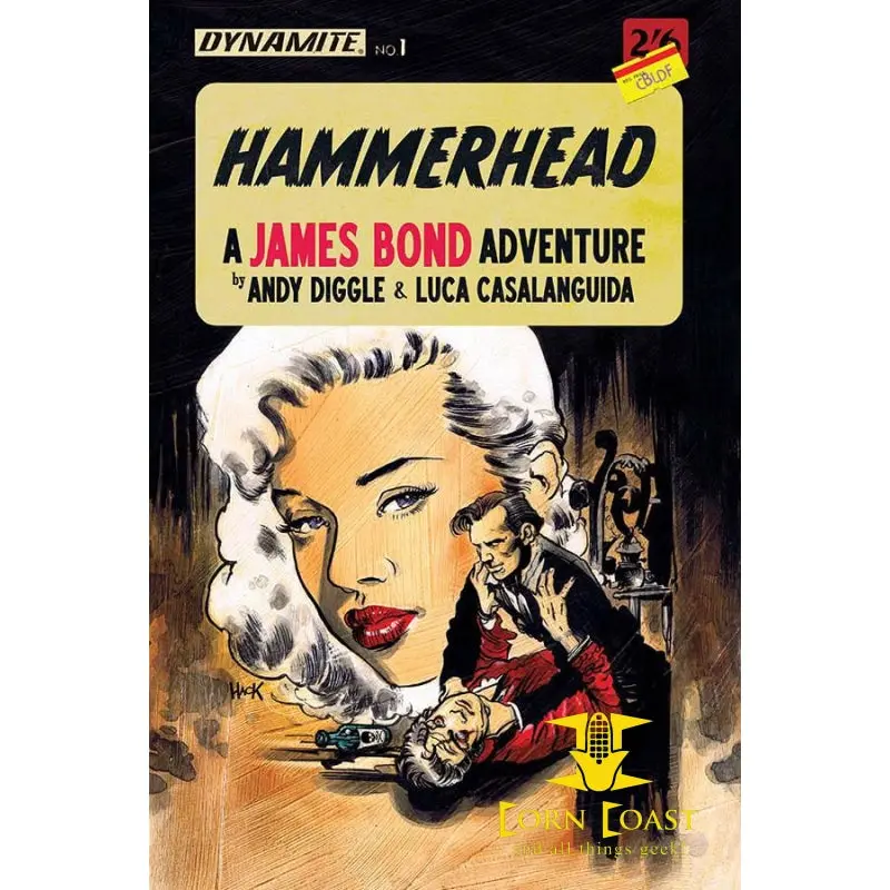 James Bond: Hammerhead #1 Cbldf Exclusive Variant Cover 1