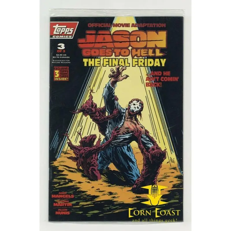 Jason Goes To Hell The Final Friday (1993) #3P Nm 1