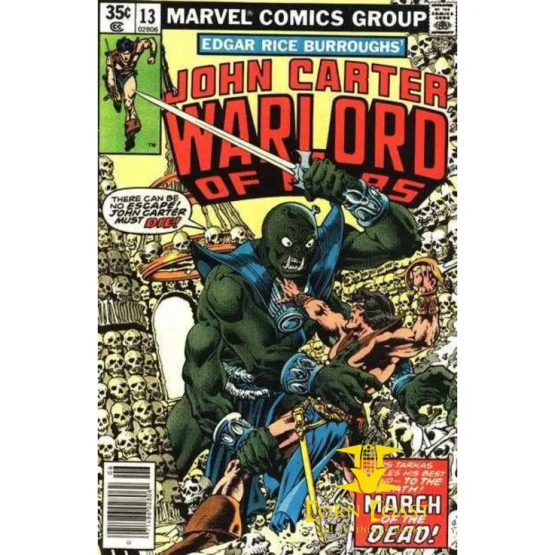 John Carter, Warlord Of Mars #13 Vf 1