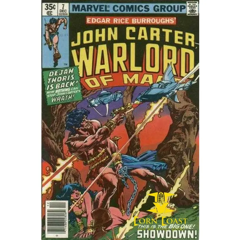 John Carter, Warlord Of Mars #7 Vf 1
