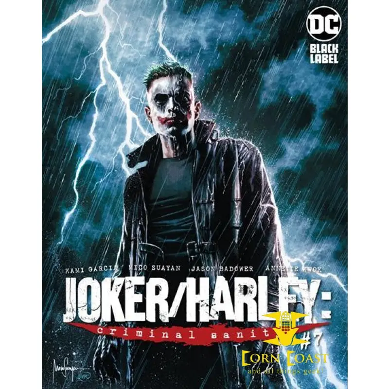 Joker Harley Criminal Sanity #7 (Of 8) Cvr B Mico Suayan Var (Mr) 1
