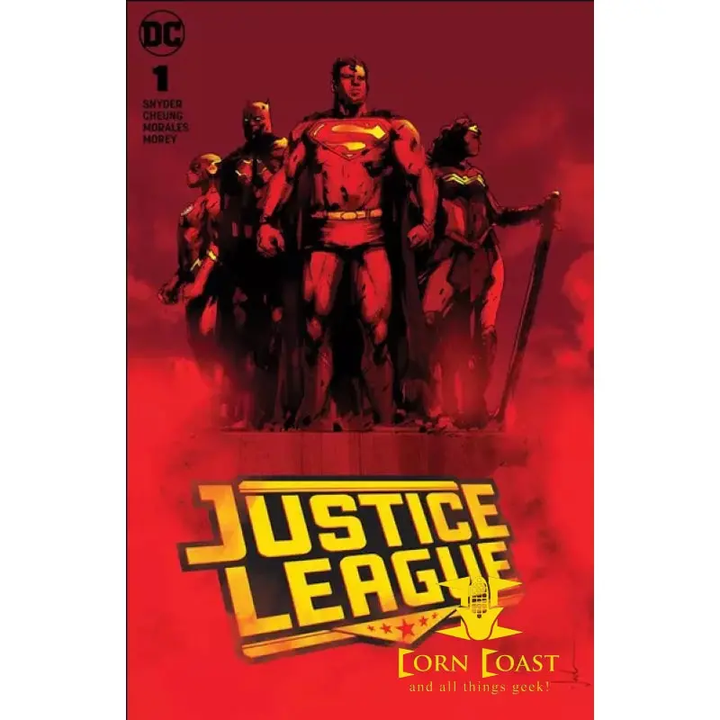 Justice League #1 Forbidden Planet Jock Variant Nm 1