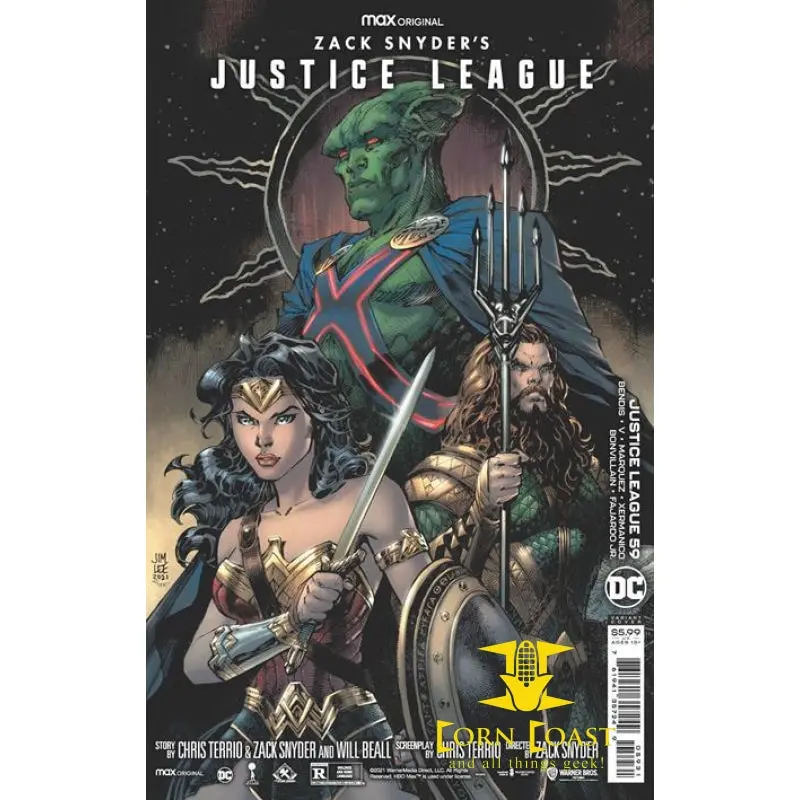 Justice League #59 Cvr C Jim Lee Snyder Cut Variant 1