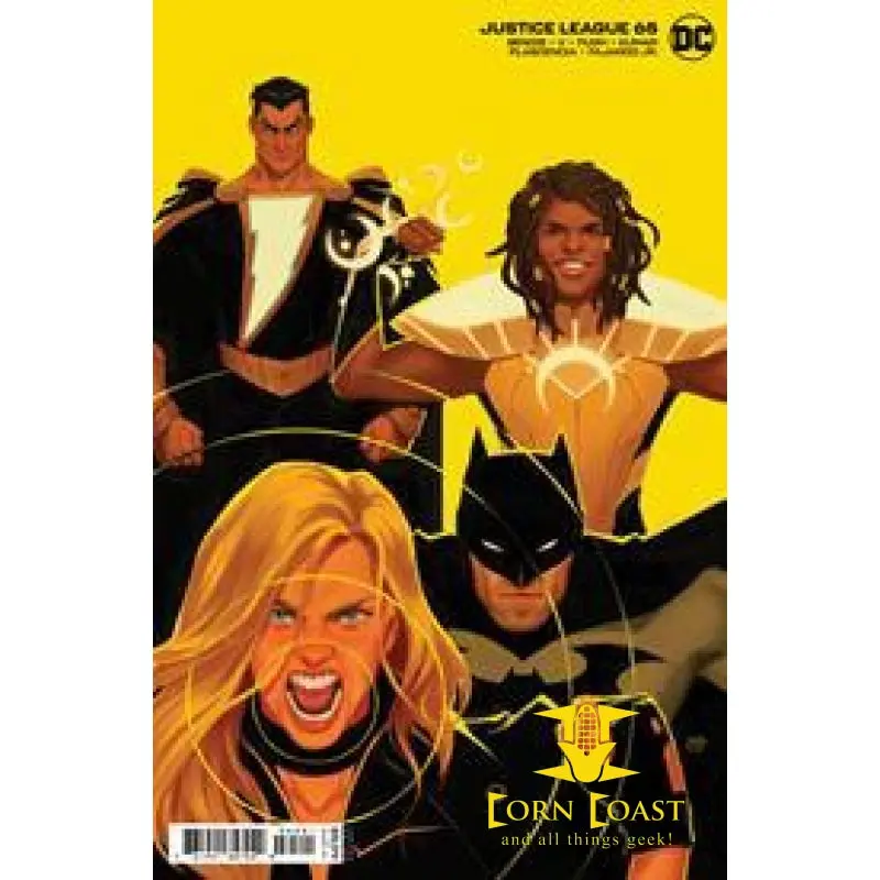 Justice League #65 Cvr B David Talaski Card Stock Var 1