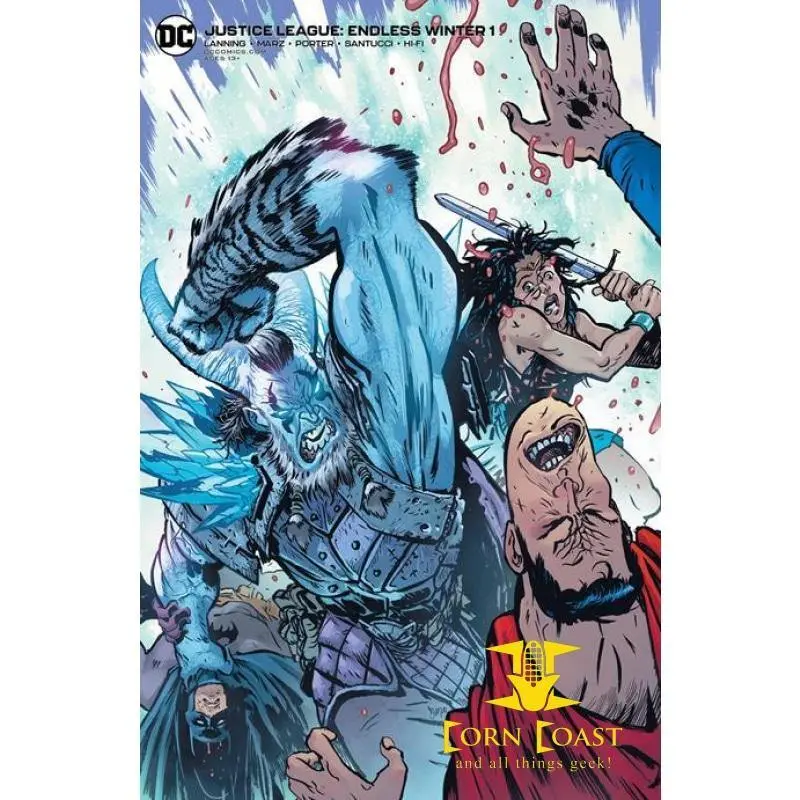 Justice League Endless Winter #1 (Of 2) Cvr B Daniel Warren Johnson Card Stock Var (Endless Winter) 1