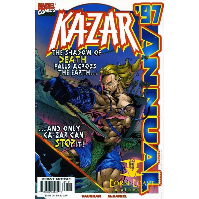 Ka-Zar '97 Annual Nm 1