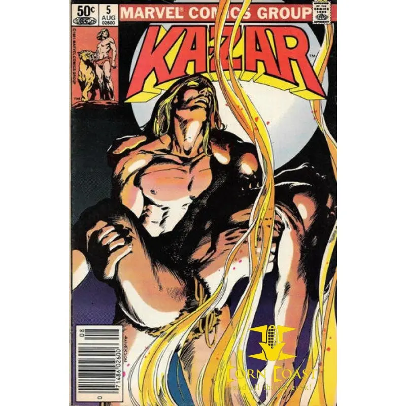 Ka-Zar The Savage #5 Vg 1