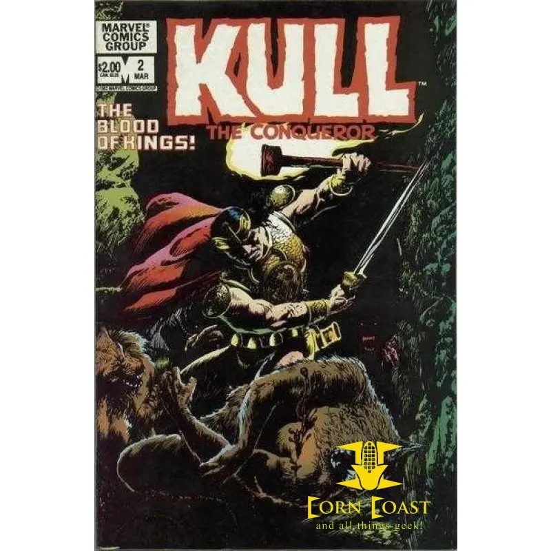Kull The Conqueror #2 Nm 1