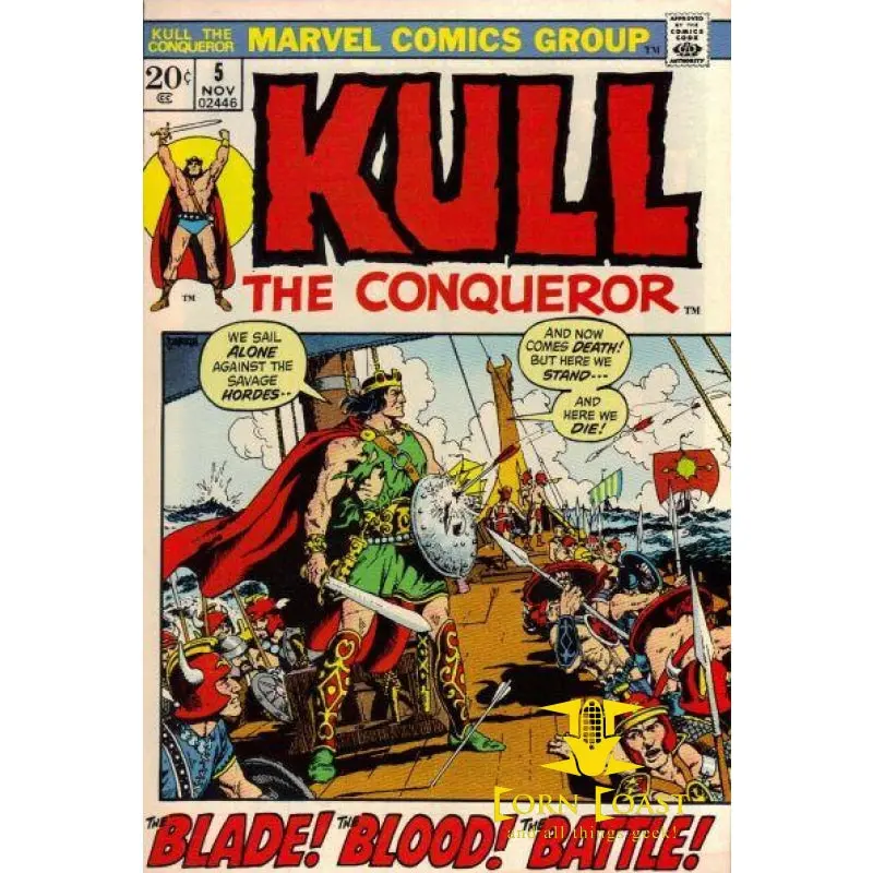 Kull The Conqueror #5 Vf 1