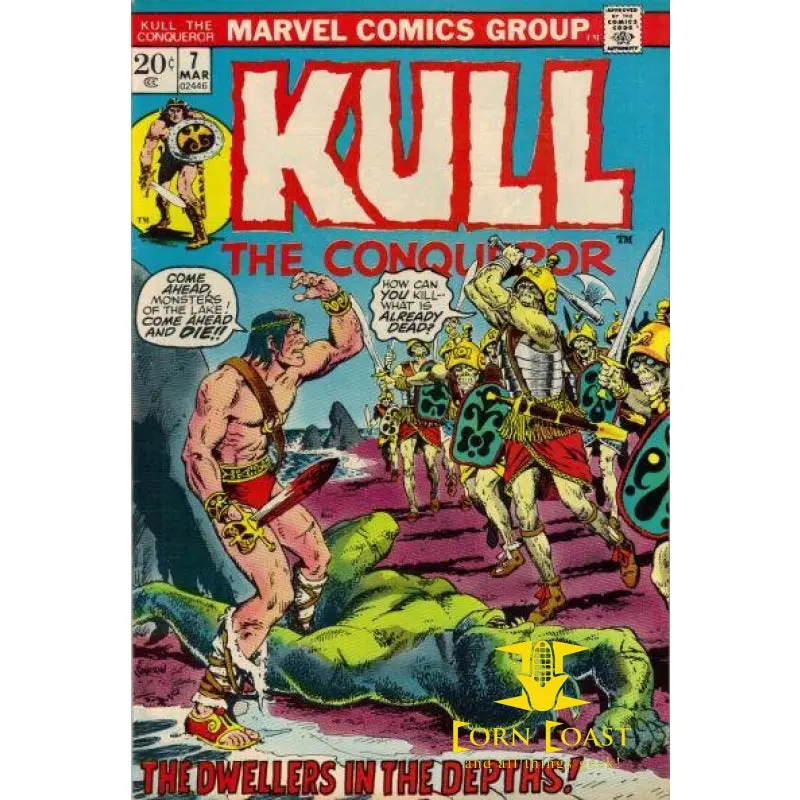 Kull The Conqueror #7 Vf 1