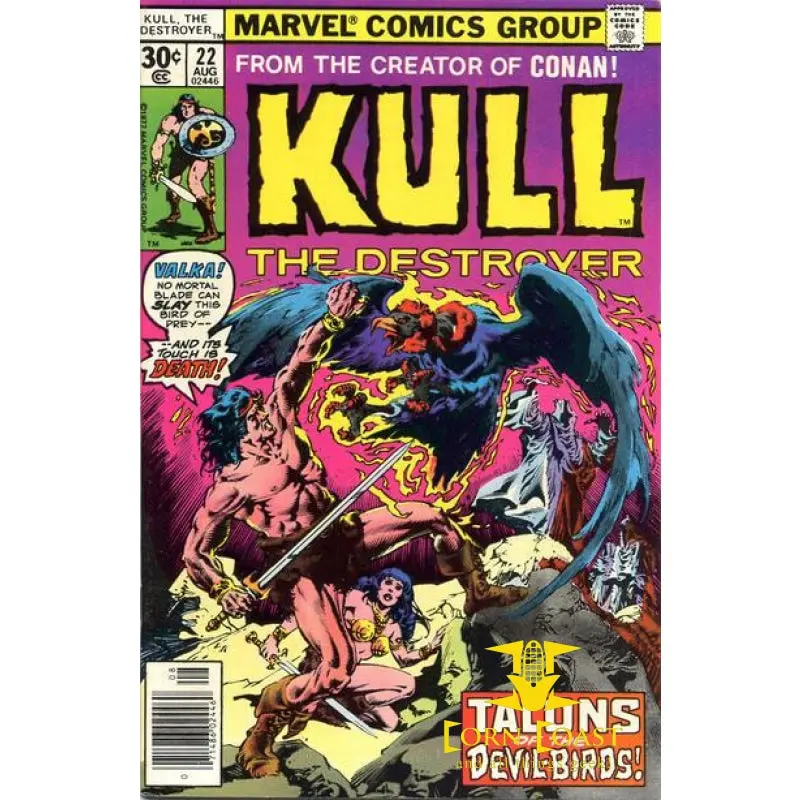 Kull The Destroyer #22 Vf 1