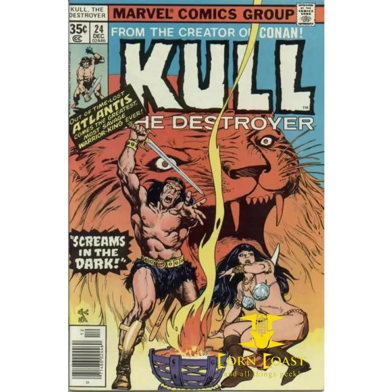 Kull The Destroyer #24 Vf 1