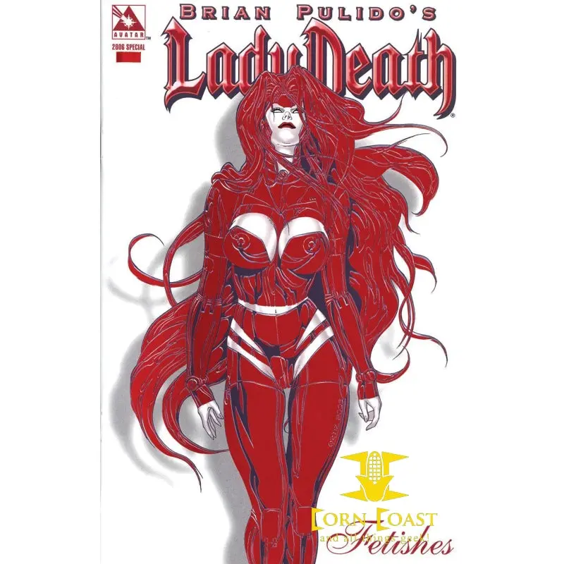 Lady Death Fetishes 2006 Red Hot Foil Var Nm 1