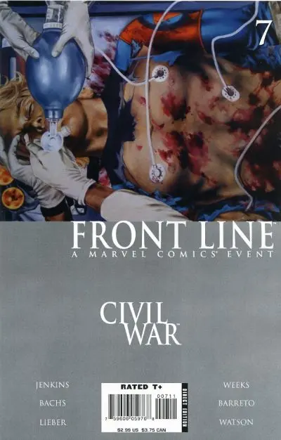 Civil War: Front Line (Vol 1) #7 Nm 1