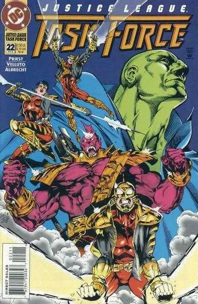 Justice League Task Force (Vol 1) #22 Vf 1