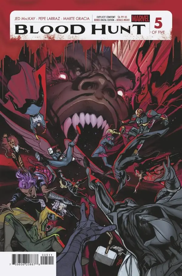 Blood Hunt: Red Band Edition (Vol 1) #5 (Of 5) Nm 1