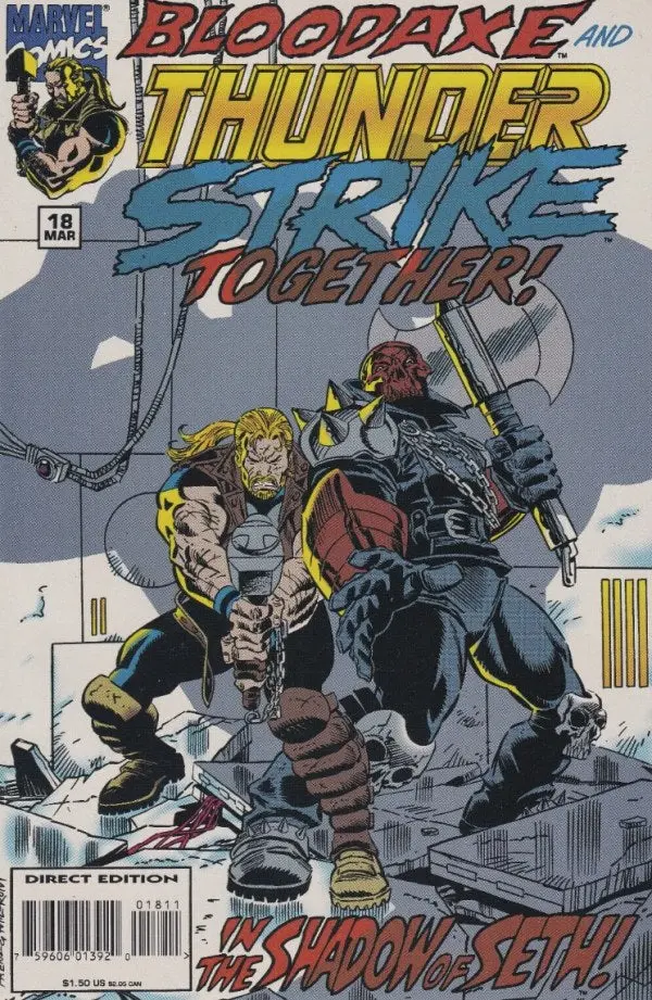 Thunderstrike (Vol 1) #18 Vf 1