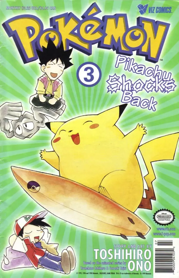 Pokémon: Pikachu Shocks Back (Vol 1) #3 Vf 1