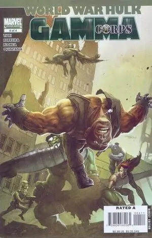 World War Hulk: Gamma Corps (Vol 1) #4 (Of 4) Vf 1