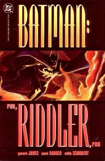 Batman: Run, Riddler, Run #1-3 Complete Set Vf 1