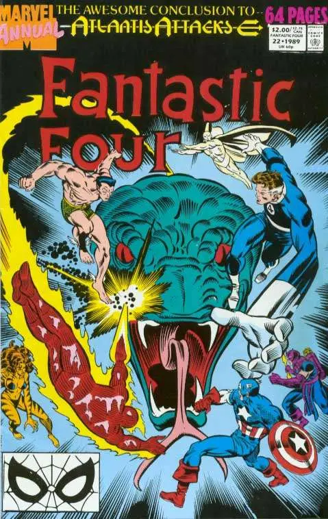 Fantastic Four Annual (Vol 1) #22 Vf 1